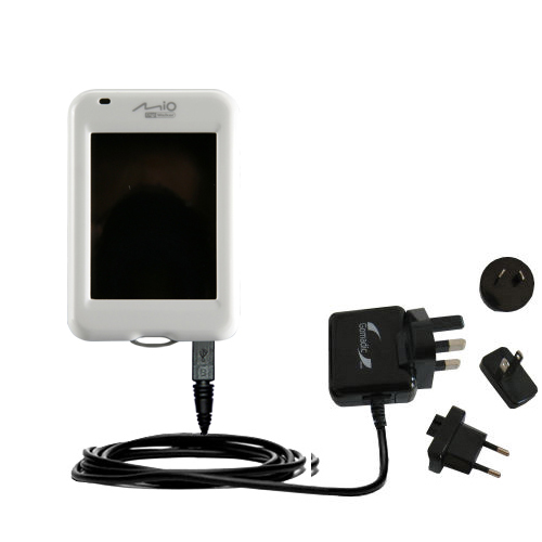 International Wall Charger compatible with the Mio H610