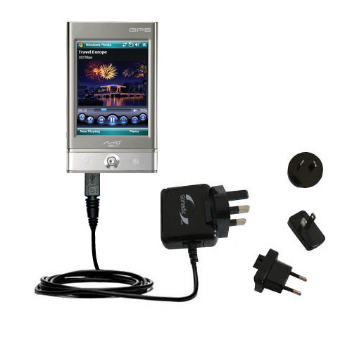 International Wall Charger compatible with the Mio P360