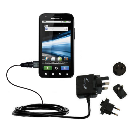 International Wall Charger compatible with the Motorola Atrix 2