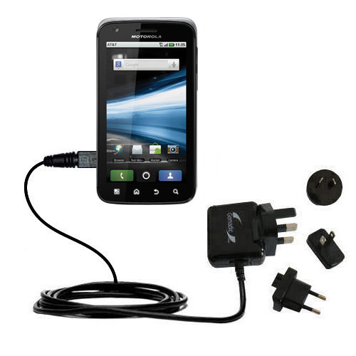 International Wall Charger compatible with the Motorola ATRIX 4G