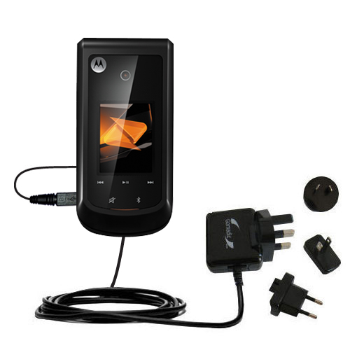 International Wall Charger compatible with the Motorola Bali