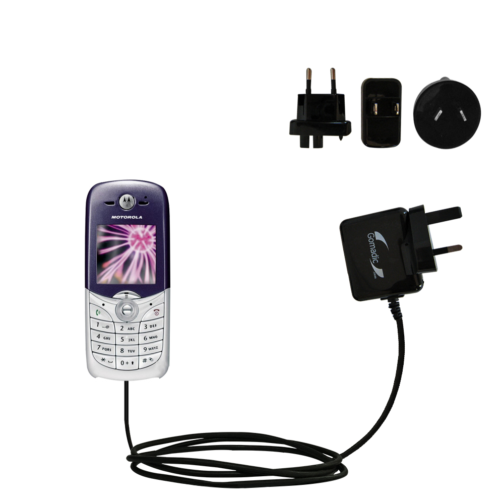 International Wall Charger compatible with the Motorola C650