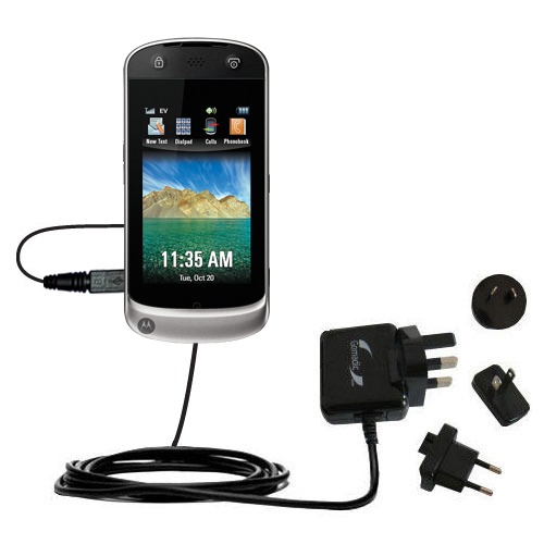 International Wall Charger compatible with the Motorola Crush