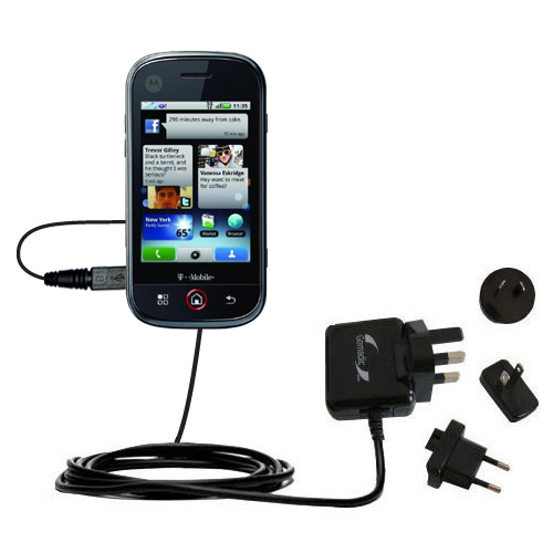 International Wall Charger compatible with the Motorola DEXT MB200