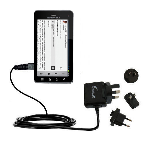 International Wall Charger compatible with the Motorola DROID 3