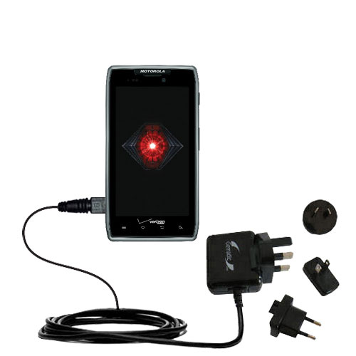 International Wall Charger compatible with the Motorola DROID RAZR MAXX