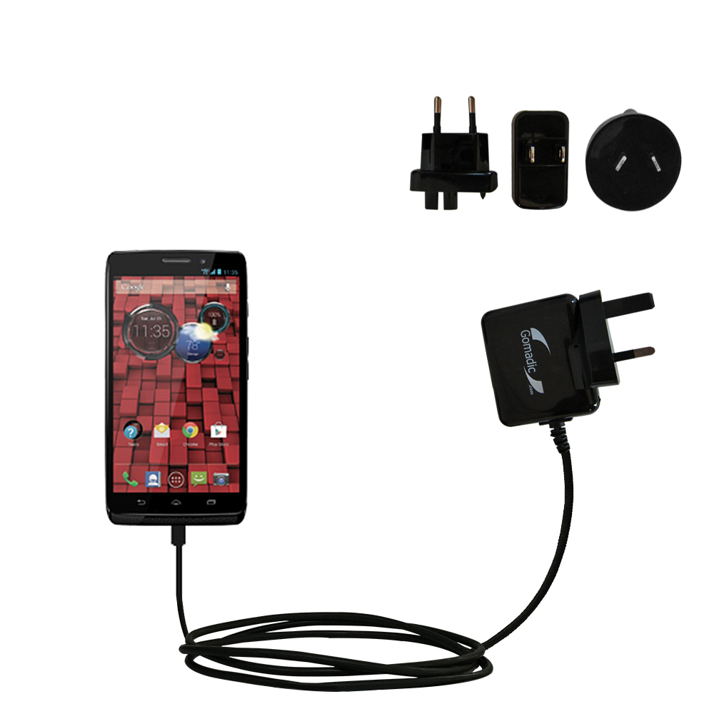 International Wall Charger compatible with the Motorola Droid Ultra