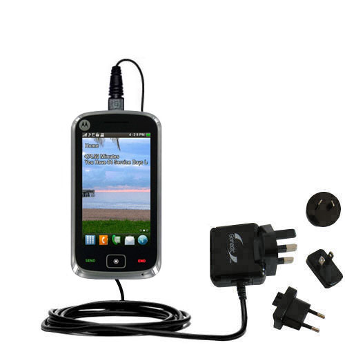 International Wall Charger compatible with the Motorola EX124G