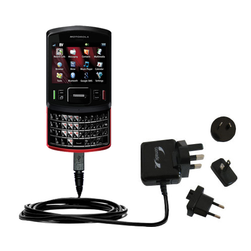International Wall Charger compatible with the Motorola Hint