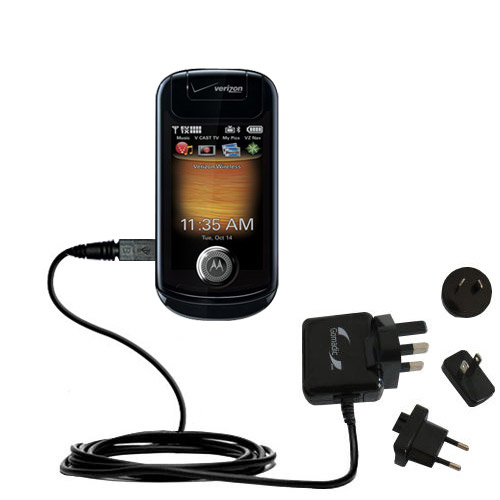 International Wall Charger compatible with the Motorola Krave