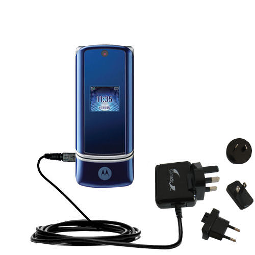 International Wall Charger compatible with the Motorola KRZR K1