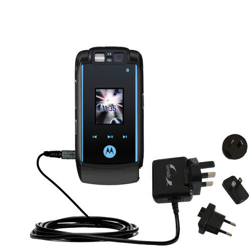 International Wall Charger compatible with the Motorola KRZR MAXX
