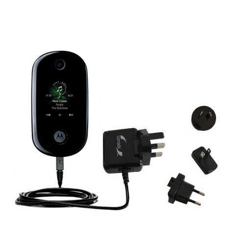 International Wall Charger compatible with the Motorola MOTO U9