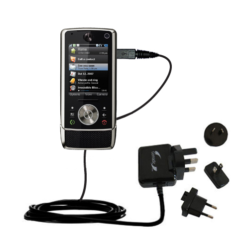 International Wall Charger compatible with the Motorola MOTO Z10