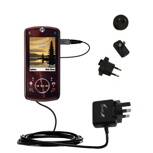 International Wall Charger compatible with the Motorola MOTO Z9