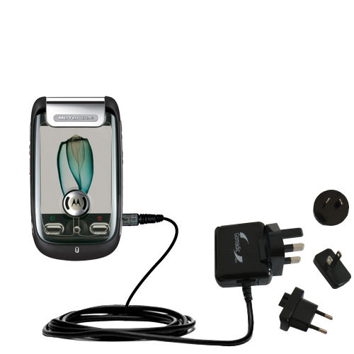 International Wall Charger compatible with the Motorola MOTOMING A1200