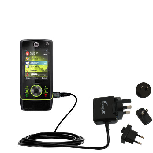 International Wall Charger compatible with the Motorola MOTORIZR Z8