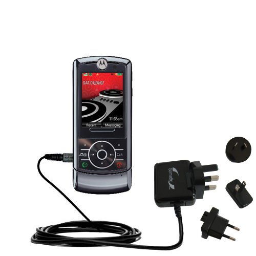International Wall Charger compatible with the Motorola MOTOROKR Z6m