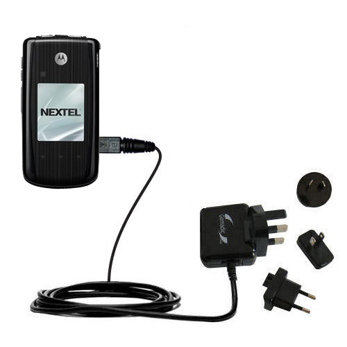 International Wall Charger compatible with the Motorola Muscardini