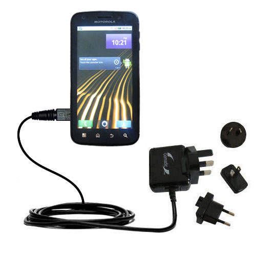 International Wall Charger compatible with the Motorola Olympus MB860
