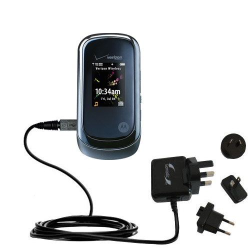International Wall Charger compatible with the Motorola Rapture