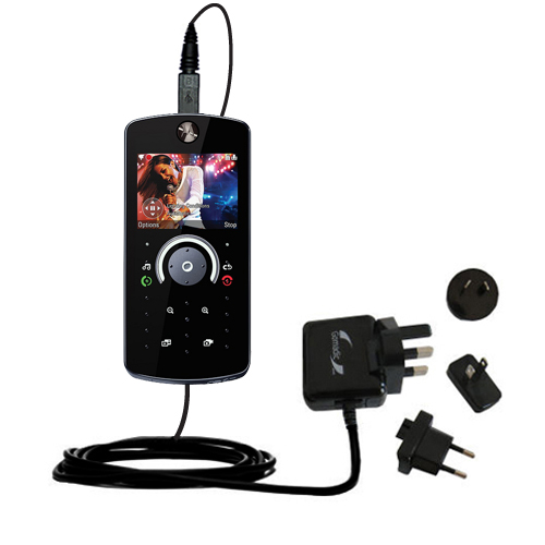 International Wall Charger compatible with the Motorola ROKR E8