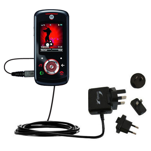 International Wall Charger compatible with the Motorola ROKR EM325