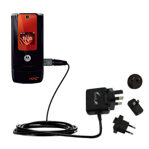 International Wall Charger compatible with the Motorola ROKR W5