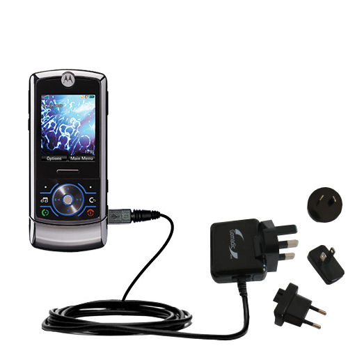 International Wall Charger compatible with the Motorola ROKR Z6C ZM Z6TV Z6w