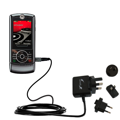 International Wall Charger compatible with the Motorola ROKR Z6M