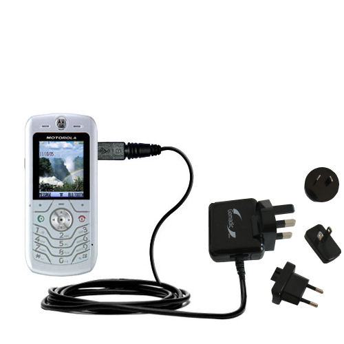 International Wall Charger compatible with the Motorola SLVR L6