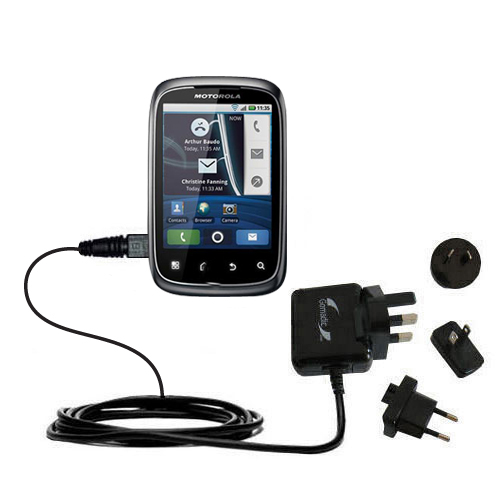 International Wall Charger compatible with the Motorola Spice XT