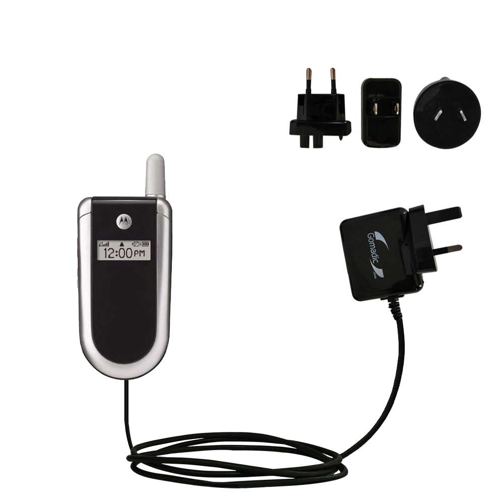 International Wall Charger compatible with the Motorola V180