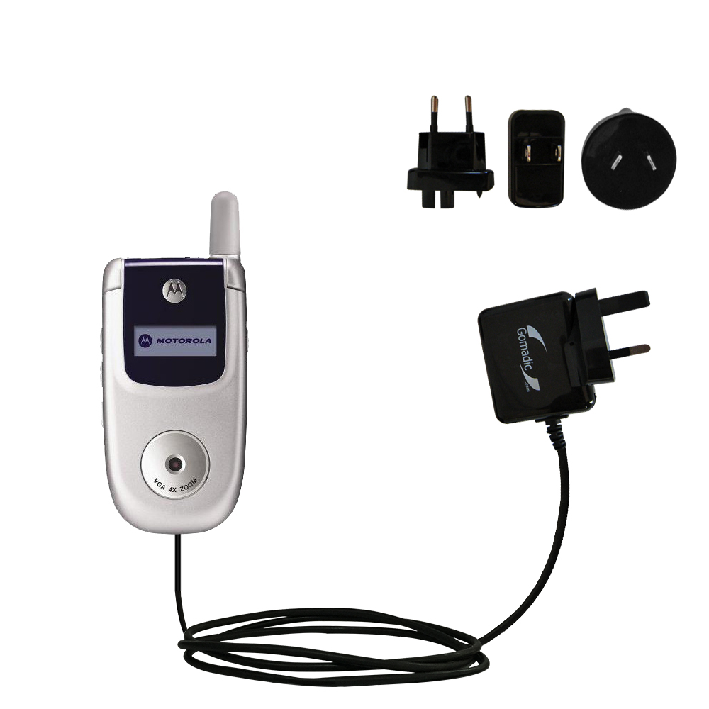 International Wall Charger compatible with the Motorola V220