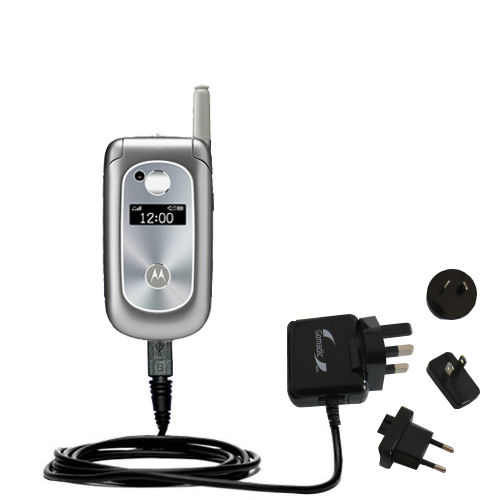 International Wall Charger compatible with the Motorola V323i