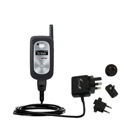 International Wall Charger compatible with the Motorola V325