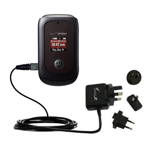 International Wall Charger compatible with the Motorola VU204 MOTO