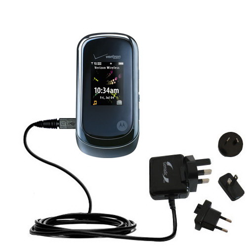 International Wall Charger compatible with the Motorola VU30