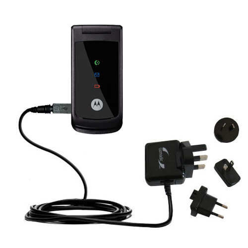 International Wall Charger compatible with the Motorola W260g