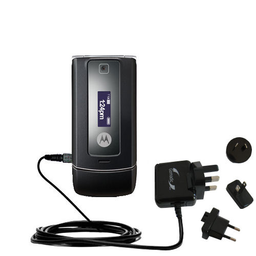 International Wall Charger compatible with the Motorola W385