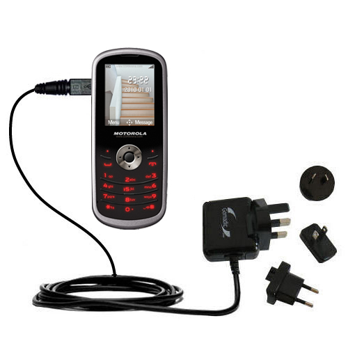 International Wall Charger compatible with the Motorola WX290