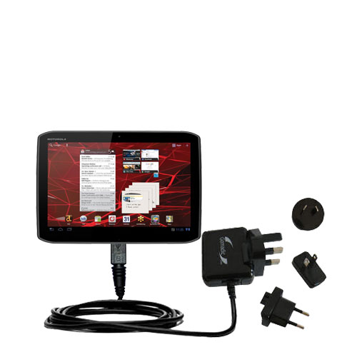 International Wall Charger compatible with the Motorola Xoom 2