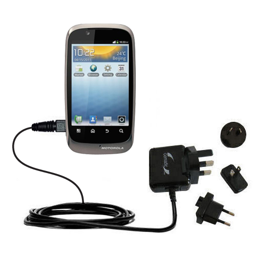 International Wall Charger compatible with the Motorola XT531