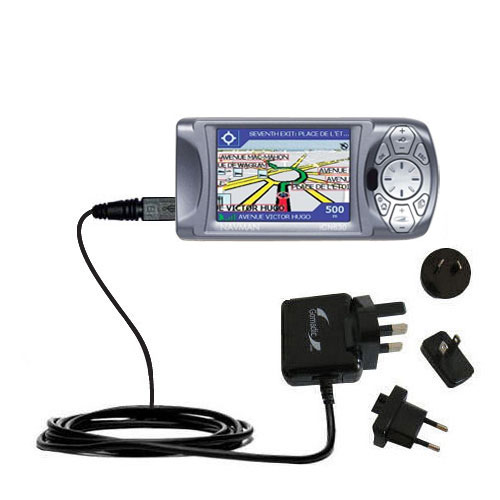 International Wall Charger compatible with the Navman iCN 630