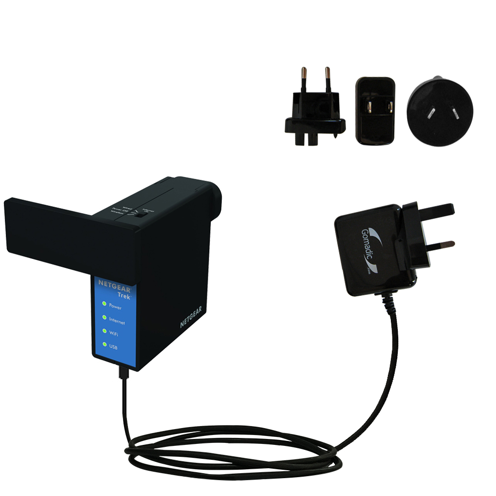 International Wall Charger compatible with the Netgear Trek N300 PR2000