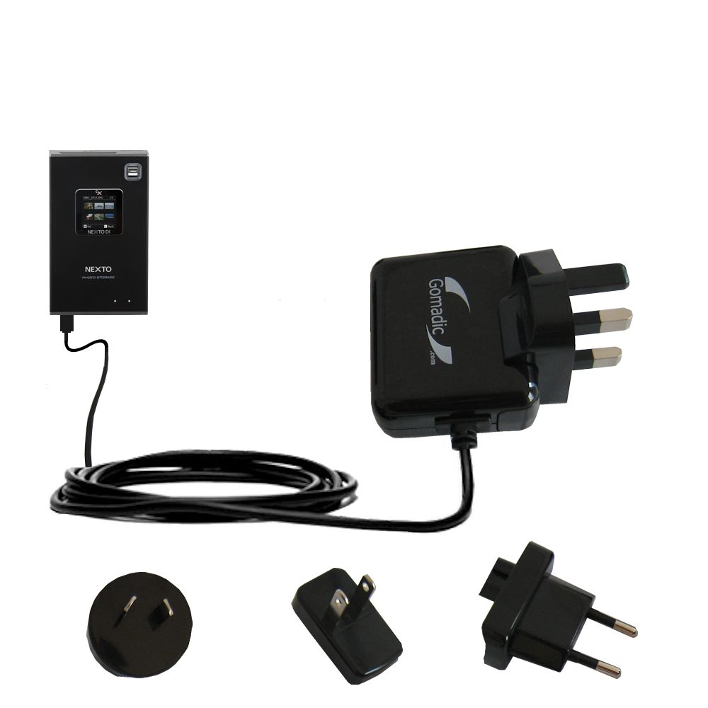 International Wall Charger compatible with the Nexto Di Extreme ND-2730 / ND2730