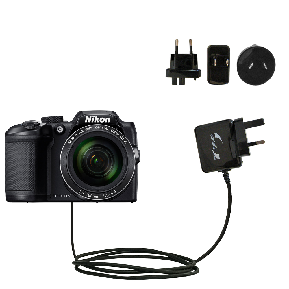 International Wall Charger compatible with the Nikon Coolpix B700