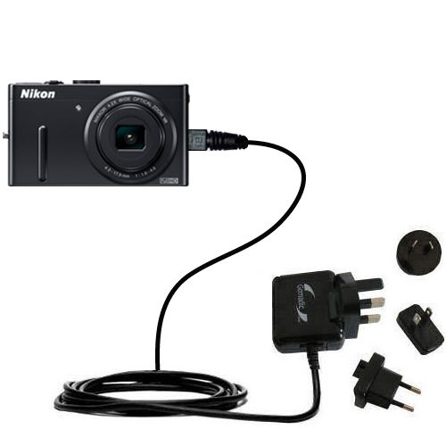 International Wall Charger compatible with the Nikon Coolpix P300