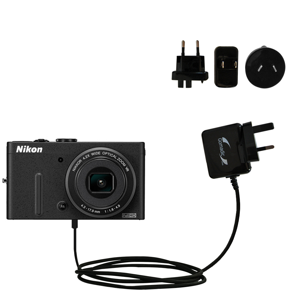 International Wall Charger compatible with the Nikon Coolpix P310