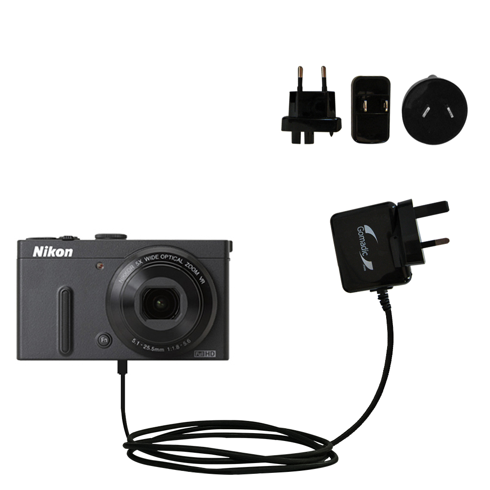 International Wall Charger compatible with the Nikon Coolpix P330